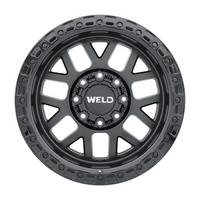 Weld Cinch 20x10 / 8x170 / 4.75 BS / 125.1 HB - Satin Black - Non-BL Wheel