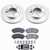 Power Stop 2002 Honda Passport Front Z23 Coated Brake Kit