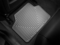 WeatherTech 06-12 BMW 3-Series Rear Rubber Mats - Grey