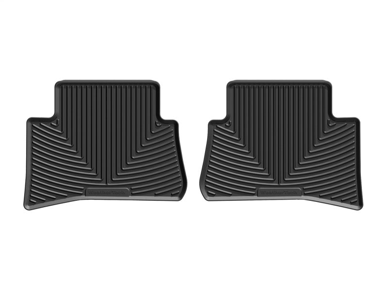 WeatherTech 2018+ Toyota C-HR Rear Rubber Mats - Black