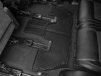 WeatherTech 21-23 Jeep Grand Cherokee L (6 Passenger Seating) Rear All-Weather Floor Mats - Black