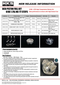 HKS PISTON PIN SET AA 24-14 L56