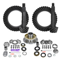 Yukon Gear Ring & Pinion Gear Kit Front & Rear for Toyota 8/7.5R Diff (w/Factory Locker) 4.56 Ratio
