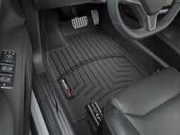 WeatherTech 2016+ Tesla Model X Front FloorLiner - Black