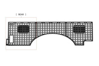 Addictive Desert Designs2023+ Ford Super Duty F250/350 Bed Side Molle - Passenger Side