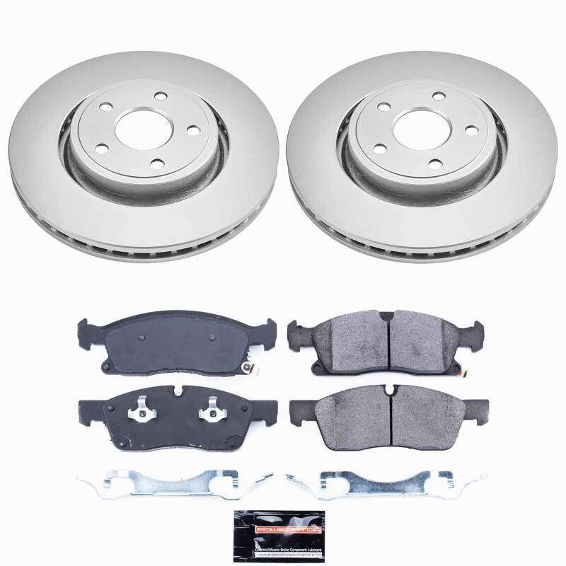 Power Stop 21-26 Dodge Durango Front Z23 Coated Brake Kit