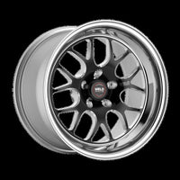 Weld S77 17x5 / 5x112 BP / 2.2in. BS Black Wheel (High Pad) - Non-Beadlock