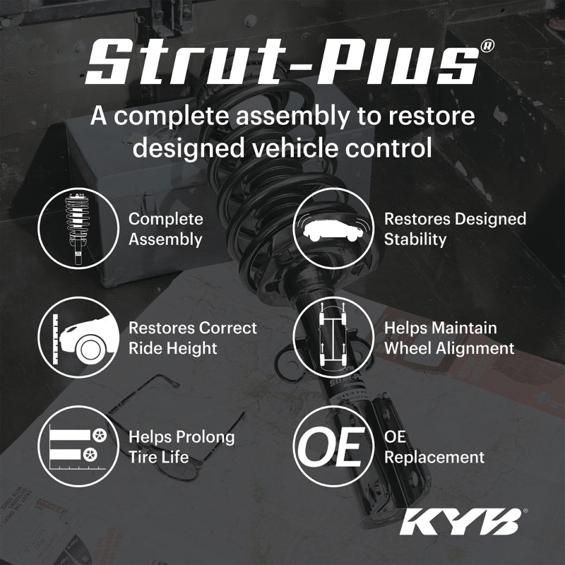 KYB Shocks & Struts Strut Plus Front Left TOYOTA 4-Runner (4WD) 2009-2003