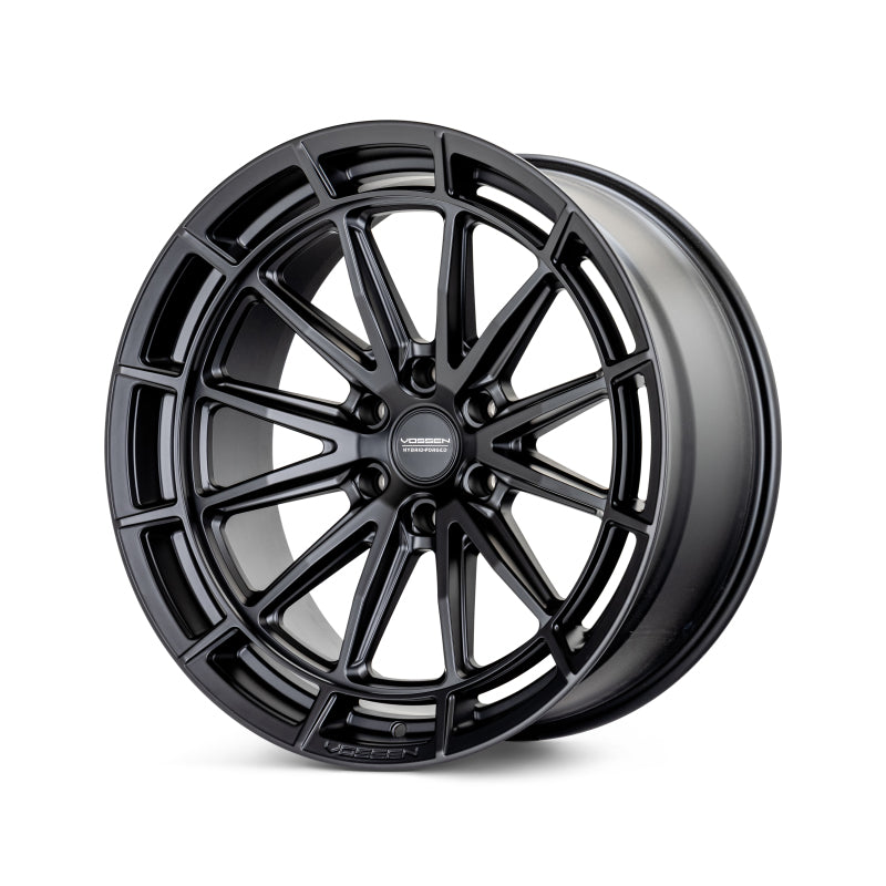 Vossen HFX-5 22x10 - 8x180 - ET-18 - Super Deep Face - 124.3 - Satin Black Wheel