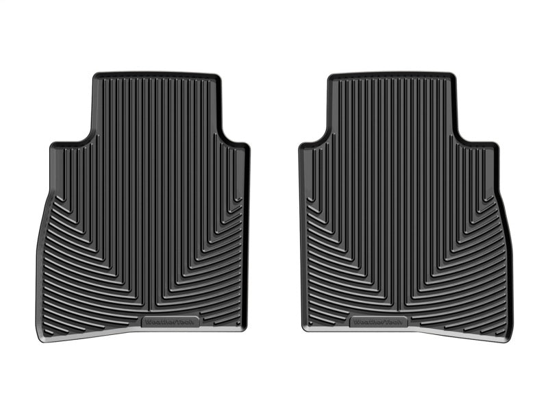 WeatherTech 2013+ Nissan Sentra Rear Rubber Mats - Black