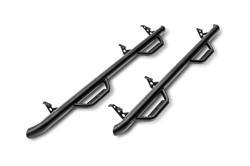 N-Fab Nerf Step 15.5-17 Dodge Ram 1500 Quad Cab - Tex. Black - Cab Length - 3in