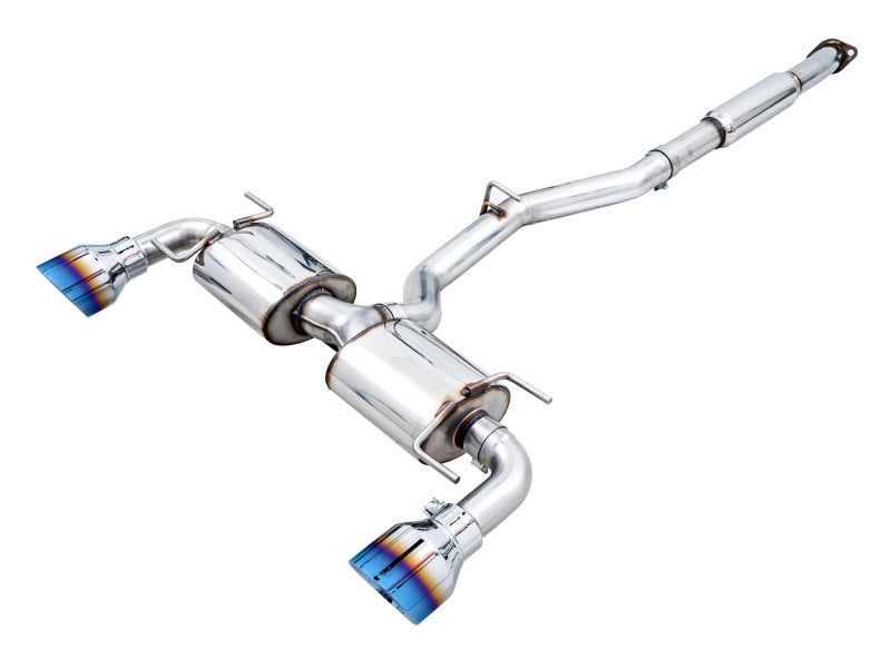 AWE Touring Edition Exhaust for Subaru BRZ / Toyota GR86 / Toyota 86 / Scion FR-S - Vapor Blue Tips
