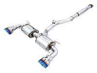 AWE Touring Edition Exhaust for Subaru BRZ / Toyota GR86 / Toyota 86 / Scion FR-S - Vapor Blue Tips