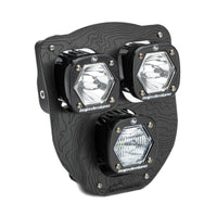 Baja Designs 24-25 Husqvarna FE/TE Triple S1 Hydra (D/C) LED Headlight Kit - Clear