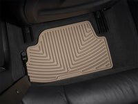 WeatherTech 07+ BMW 1-Series (E82/E88) Rear Rubber Mats - Tan