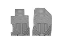 WeatherTech 06-11 Honda Civic Coupe / Si Coupe Front Rubber Mats - Grey