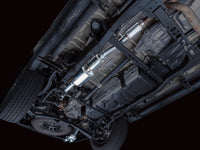 AWE Tuning 2021+ GMC Tahoe/Yukon 5.3L 0FG Split Rear Exit Catback Exhaust - Quad Chrome Silver Tips
