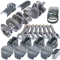 Eagle Chevy 350 3.480in Crank 5.700in I-Beam Rods -5cc Flat Top 4.030in Pistons Rotating Assembly