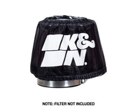 K&N Drycharger Air Filter Wrap - Oval Straight - Black