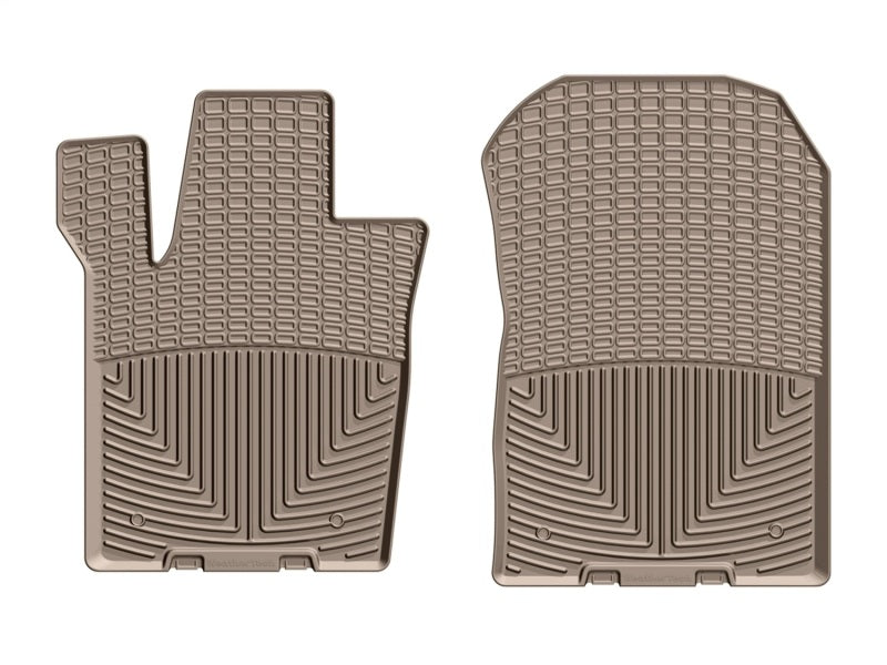 WeatherTech 2013+ Jeep Grand Cherokee Front Rubber Mats - Tan