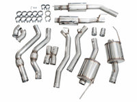 AWE Tuning 2021+ Ford Explorer Tremor 3.0TT 0FG Dual Rear Exit Exhaust w/ Bash Guard
