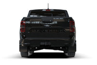 Rally Armor 22-26 Ford Maverick Black Mud Flap - Metallic Black Logo