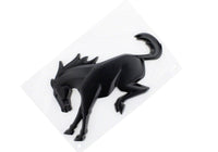 Ford Racing Bronco Rear Emblem - Matte Black