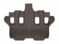WeatherTech 22-24 Lexus LX-600 7-Passenger Seating-2nd Row Rear FloorLiner HP - Cocoa