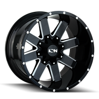 ION 141 20x10 / 8x170 BP / -19mm Offset / 125.2mm Hub Gloss Black Milled Wheel