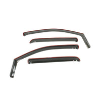 Westin 2007-2018 Toyota Tundra Double Cab In-Channel Wind Deflector 4pc - Smoke