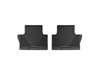 WeatherTech 07-14 Volvo S80 Rear Rubber Mats - Black