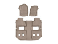 WeatherTech 2017+ Audi A4 (Sedan) Front & Rear FloorLiner - Tan