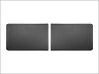 WeatherTech Comfort Mat Connect End Mats 24 x 36in. (2 Qty) Bordered - Black