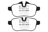 EBC 09+ BMW Z4 3.0 (E89) Yellowstuff Rear Brake Pads