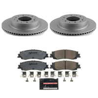 Power Stop 23-26 Toyota Sequoia Rear Z36 Coated Truck & Tow Brake Kit