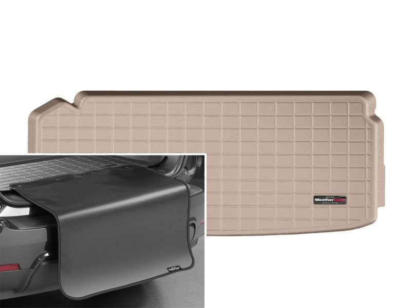 WeatherTech 2018+ Lexus RX Cargo With Bumper Protector - Tan