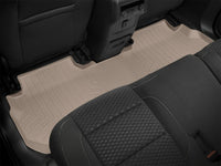 WeatherTech 2017+ GMC Acadia/Acadia Denali (2nd Row Bench Seats ONLY) Rear FloorLiner - Tan