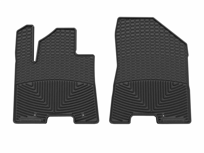 WeatherTech 19-21 Hyundai Tucson 1st Row Front All-Weather Floor Mats 2pc - Black