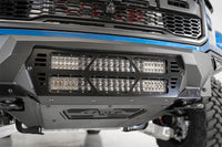 Addictive Desert Designs 17-20 Ford Raptor F-150 Bomber Front Bumper w/ 2 20in Light Bar Mounts