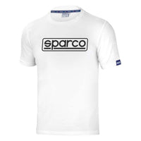 Sparco T-Shirt Frame MED White