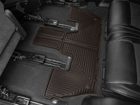 WeatherTech 21-23 Jeep Grand Cherokee L (6 Passenger Seating) Rear All-Weather Floor Mats - Cocoa