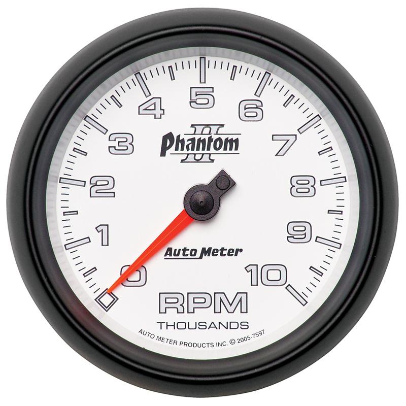 Autometer Phantom II 52mm Full Sweep Electronic 0-100 PSI Oil Pressure Gauge