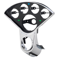 Autometer 55-56 Chevy Cars 5-Gauge Dash Panel (Fits One 3-3/8in Tach & Four 2-1/16in Gauges)