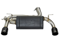 aFe MACHForce XP Exhausts Axle-Back 12-15 BMW 335i 3.0T (SS w/Black Tips)