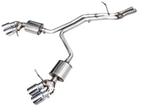 AWE Tuning 2022+ Porsche Macan 2.9TT Touring Edition Cat-Back Exhaust w/ Chrome Silver Tips