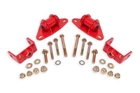 BMR Suspension 14-19 Chevrolet Corvette Motor Mount Kit - Red