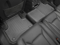 WeatherTech 2017+ Audi Q7 Rear FloorLiner - Black