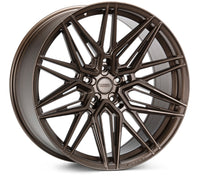 Vossen HF-7 - 20X9.5 - 5X112 - ET15 - DEEP - 66.5 - SBZ - Satin Bronze Wheel