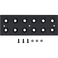Westin Replacement service kit includes 11 inch die stamped step pad and fasteners - Black