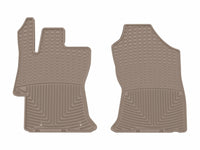 WeatherTech 18-23 Subaru Crosstrek 1st Row Front All-Weather Floor Mats - Tan
